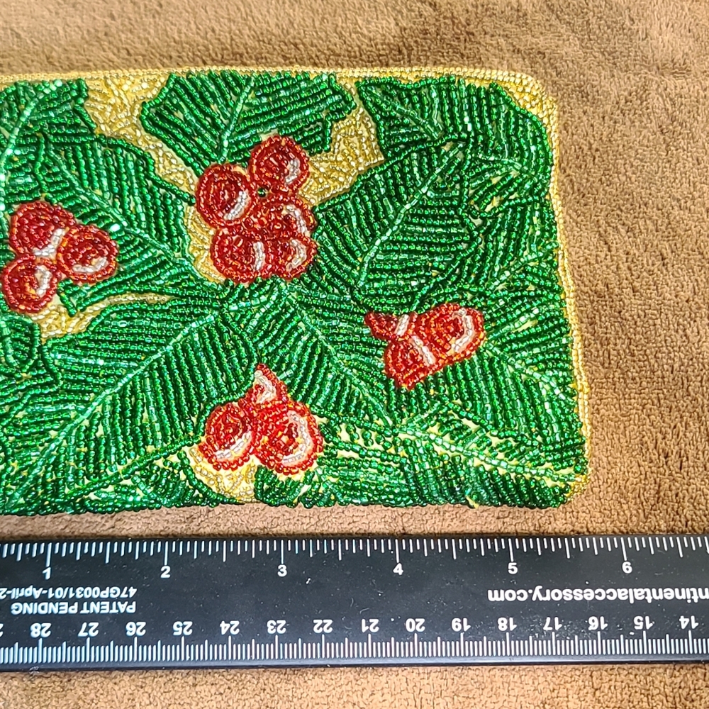 Neiman Marcus Beaded Coin Purse